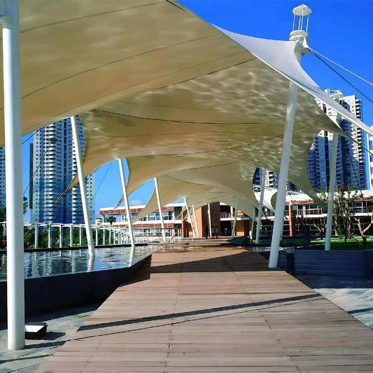 喀什市膜结构景观棚