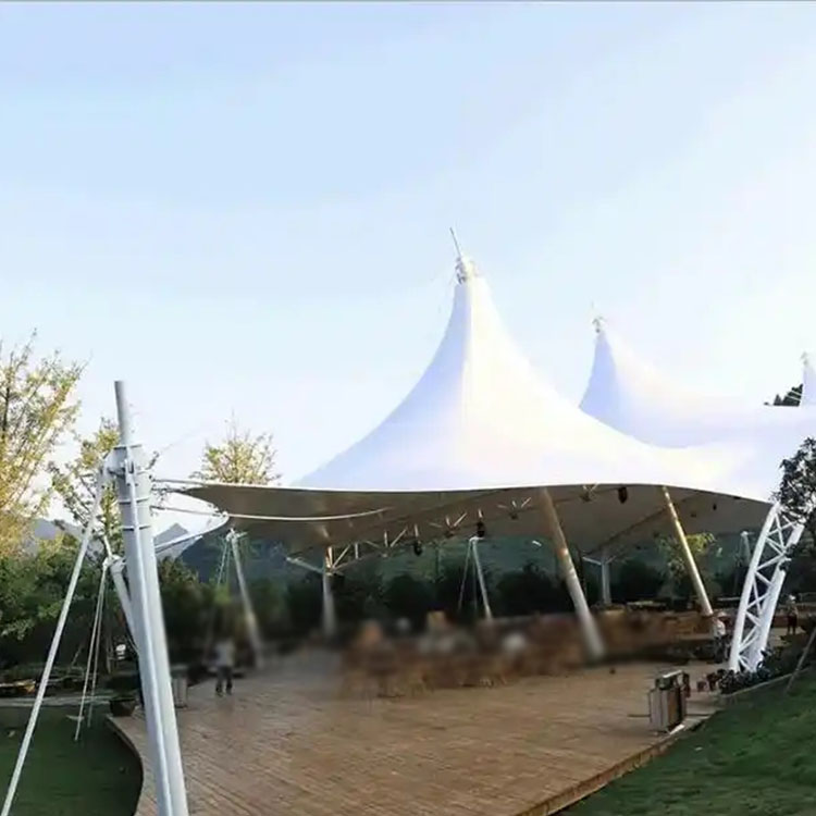 喀什市膜结构景观棚